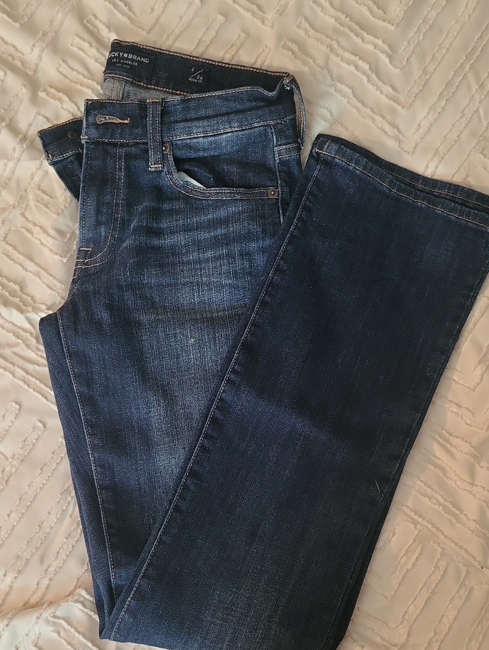 Lucky Brand Women’s Indigo Sweet Bootcut Leg Jeans